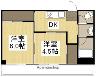 第一耐火ビル【207号室】の間取り