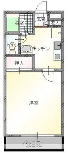アークヒルズ西古松【4階】の間取り