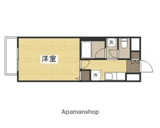 アミスター大供【5階】の間取り