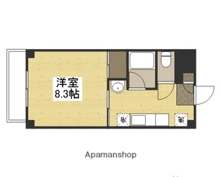 ヴィラ津島【4階】の間取り