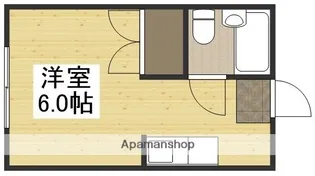 シスター中井【405号室】の間取り