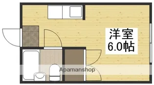 シスター中井【4階】の間取り