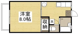 エスポワール都Ⅰ A棟【2階】の間取り