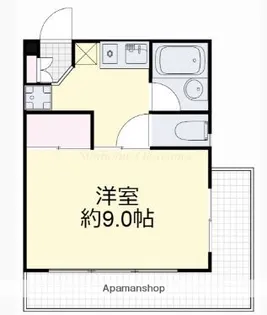 フレーズ津高【605号室】の間取り