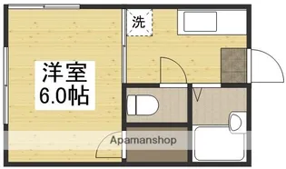 サンシャイン富町B棟【102号室】の間取り