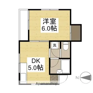 サンツボイ【B号室】の間取り