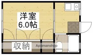 アーバンハイツ【2階】の間取り