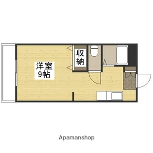サテンドール【305号室】の間取り
