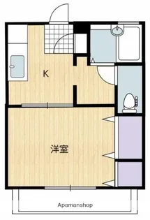 プチプラージュA【201号室】の間取り