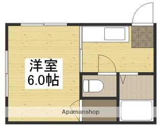 メゾン旭【1階】の間取り