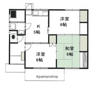 岡山県岡山市中区兼基【一戸建】の間取り