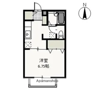 スターハイツ【2階】の間取り