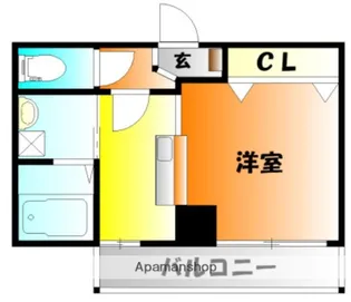 サン・フォートマンション【202号室】の間取り