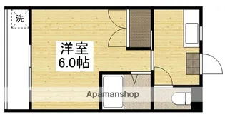 アーバンライフ泉田 Ⅰ棟【133号室】の間取り