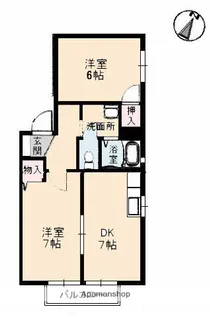 シャーメゾン・M【2階】の間取り