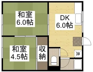 竜操コーポA【101号室】の間取り