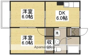 プレジールコスモスC棟【2階】の間取り