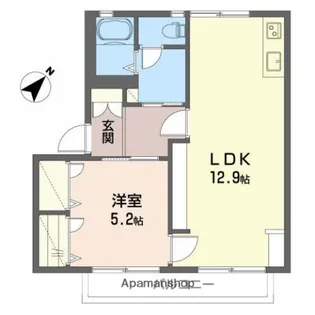 サンフォルテ A棟【2階】の間取り