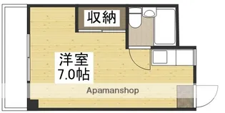 ホワイトメゾン学南1棟【101号室】の間取り