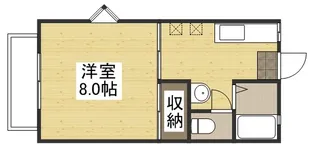 S.T.Villa TSUSHIMA B【1階】の間取り