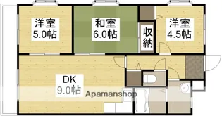 清水マンション【201号室】の間取り