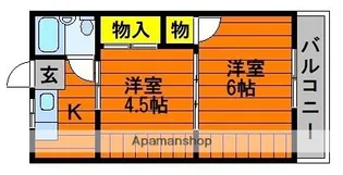 メゾンFUKAI【303号室】の間取り