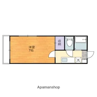 メゾン司A【303号室】の間取り