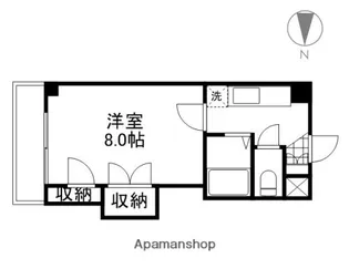 ロジェ芳泉【2階】の間取り