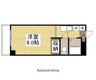 パルティール21【5階】の間取り