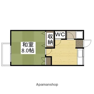 コーポエリカ【202号室】の間取り