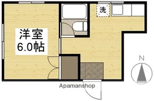 大井ビル【301号室】の間取り