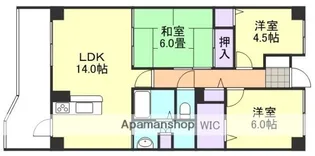 スカール有楽【4階】の間取り