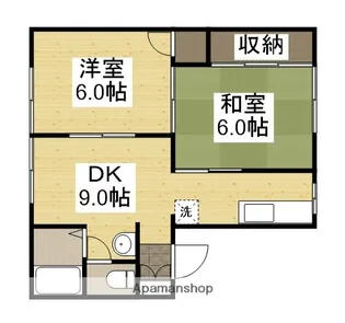 コーポT&S【201号室】の間取り