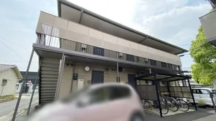 ポジーフラッツ A棟【1階】の外観