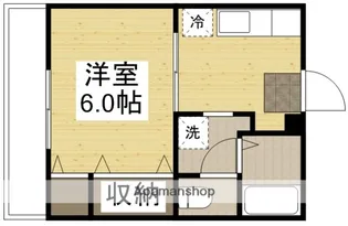 プチプラージュB【1階】の間取り