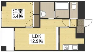 クレストシティ中井町【7階】の間取り