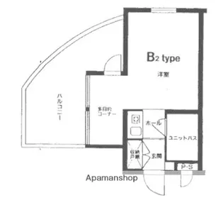 アルファ清心町Ⅰ【401号室】の間取り
