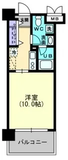 AXⅠS伊島【7階】の間取り