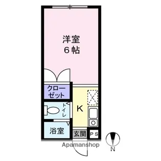 リーフ津島京町【3階】の間取り