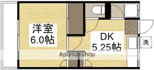 コーポチェリー【1階】の間取り