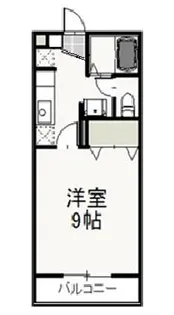 スリーサンズ【1階】の間取り