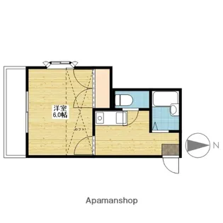 ロワール青江【2階】の間取り