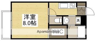 アモリーノ B棟【2階】の間取り