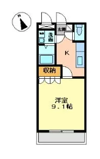 ハイムアンシャンテ【2階】の間取り