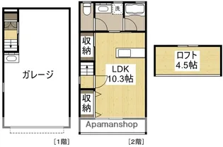 HOSYU Ⅰ【1階】の間取り