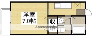 FLAT4【2階】の間取り