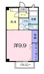 ファミール・ビラA【2階】の間取り