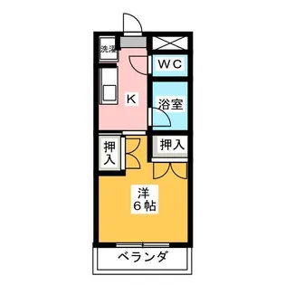 マンションLEEⅠ【3階】の間取り