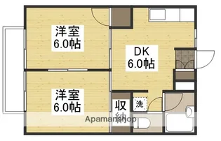 シティハイツ都【103号室】の間取り