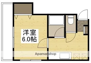 マイプレイス【201号室】の間取り